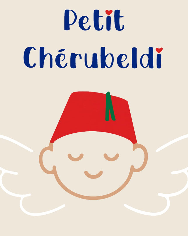 Body bébé Franco-Marocain: "Petit Chérubeldi"